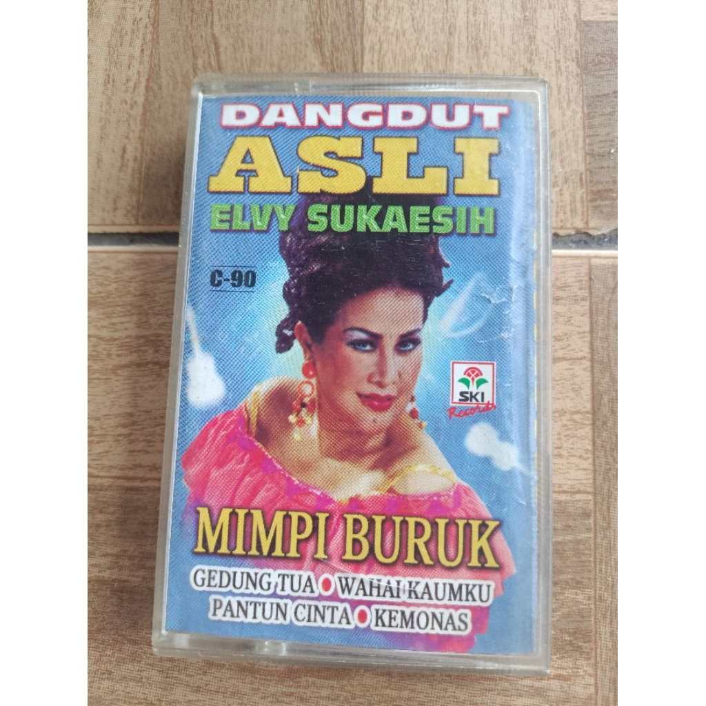 kaset pita dangdut asli ELVY SUKAESIH "mimpi buruk"