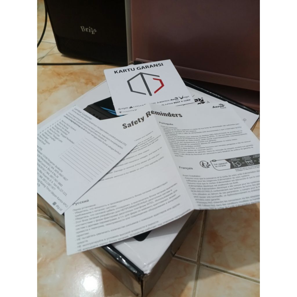 PSU 80+ BRONZE AEROCOOL LUX NEWW garansi on