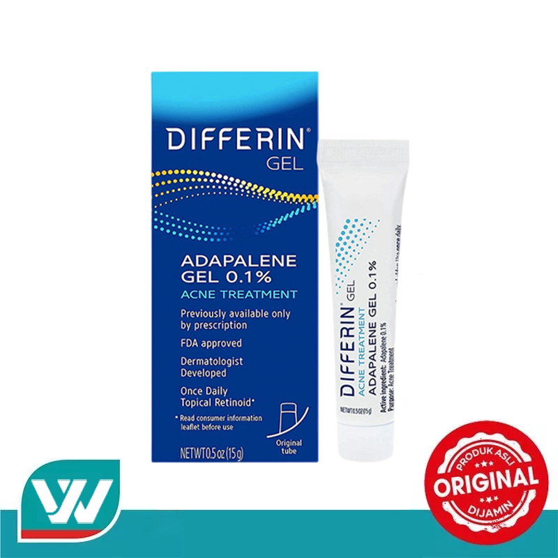 Differin Acne Treatment Gel/Differin Adapalene Gel 0.1% Acne Treatment 15g