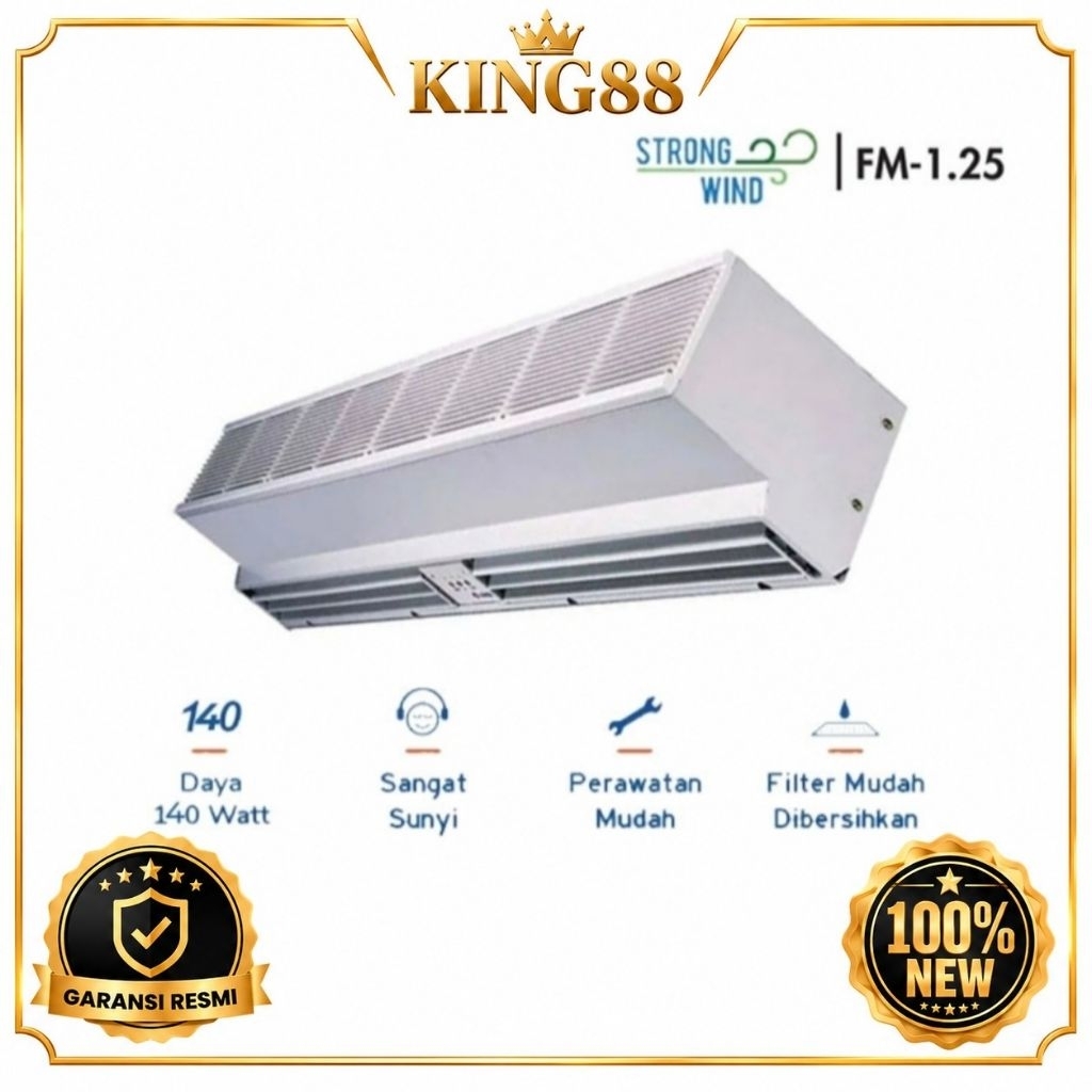GREE FM-1.25-12-K Air Curtain 120 Cm - Air Curtain GREE Stromg Wind 120Cm