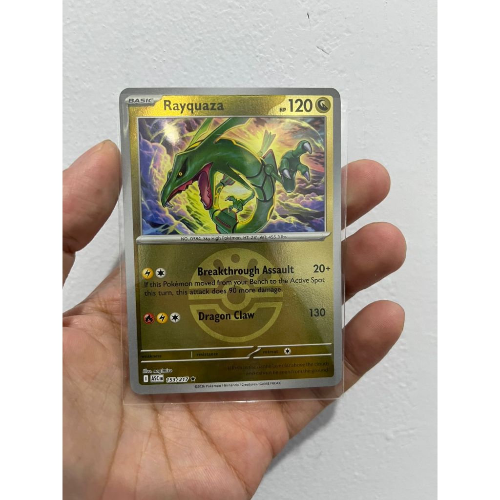 Kartu Pokemon TCG English | Rayquaza #153