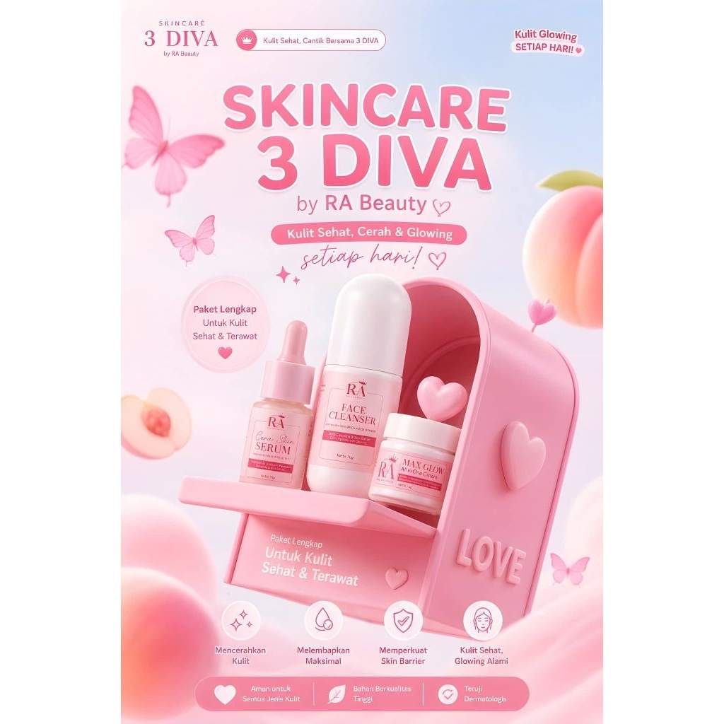 SKINCARE 3DIVA RATU ARAB