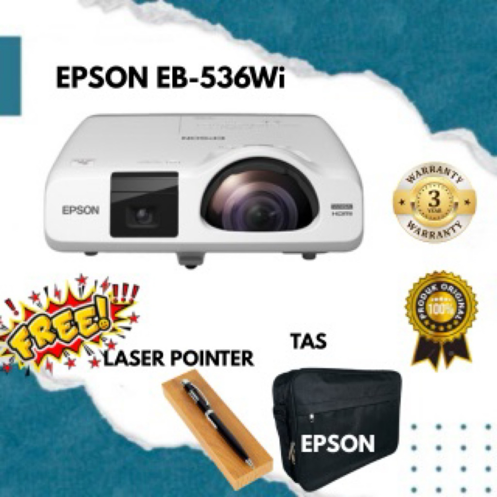Proyektor epson eb-536wi ORIGINAL