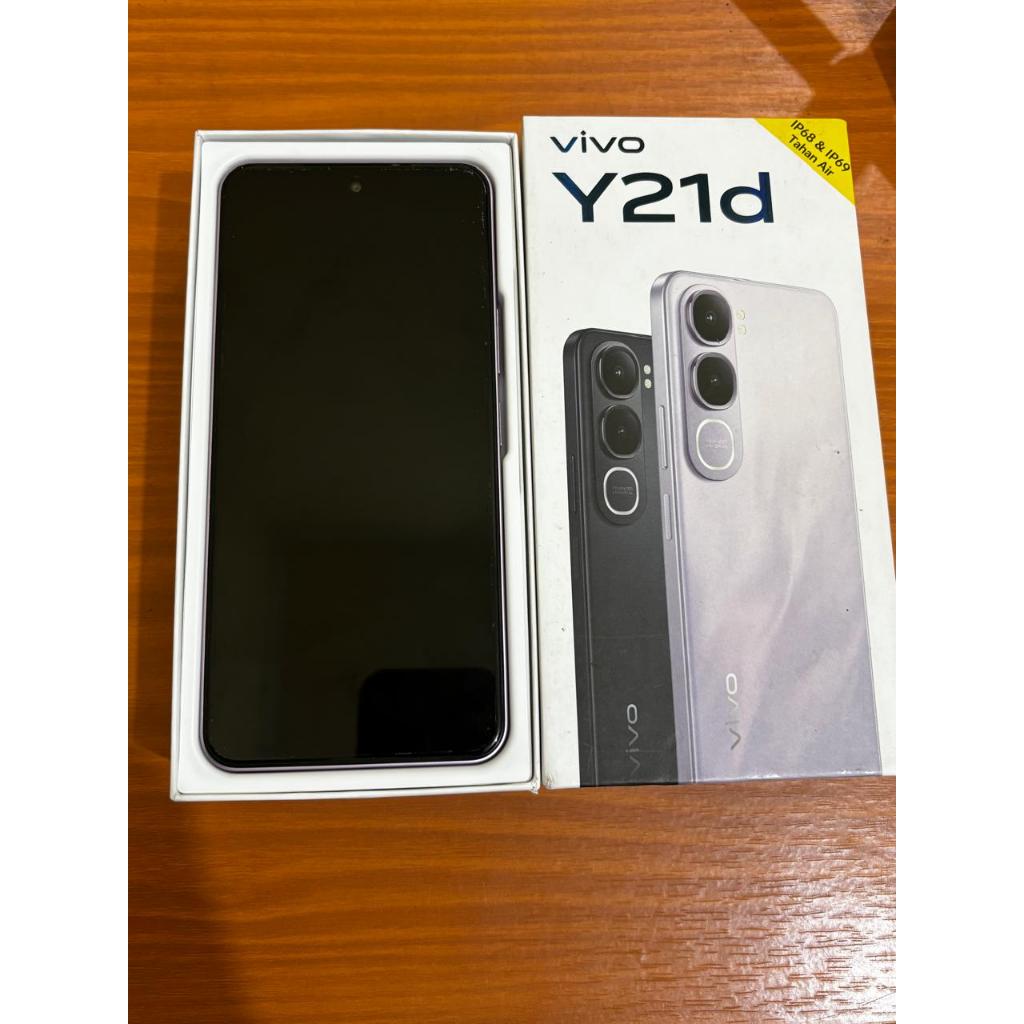 VIVO Y21d 8/128gb SECOND FULLSET BERGARANSI