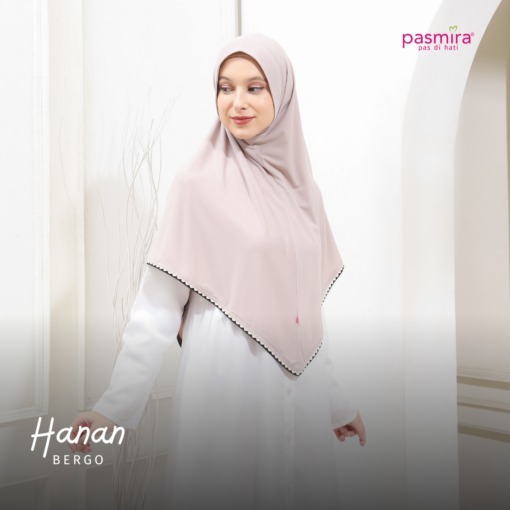 PASMIRA HANAN / HIJAB PASMIRA / BERGO HANAN