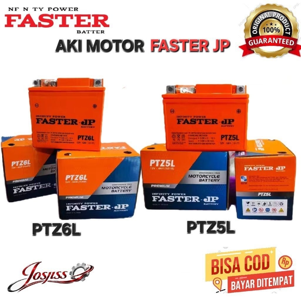 AKI MOTOR FASTER JP PTZ5L DAN PTZ6L UNTUK BEAT MIO VARIO DLL ORIGINAL 100%