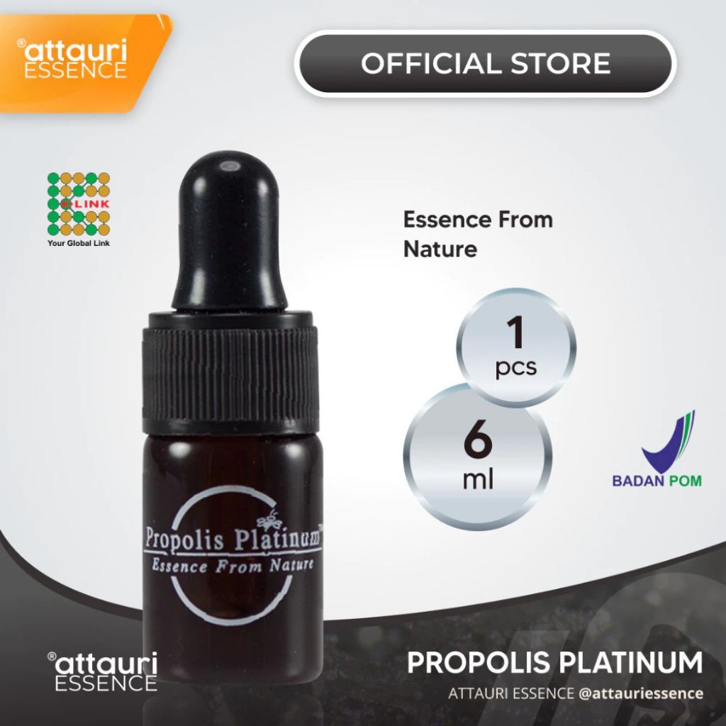 Propolis Platinum K-Link Single Bottle (6 ml) Essence From Nature Air Lebah Alami Original K-Link