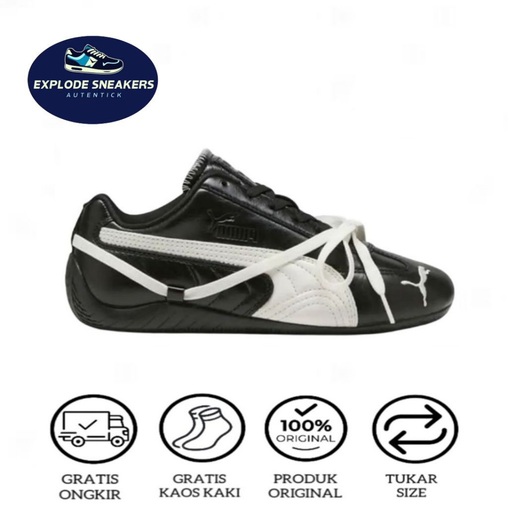 PUMA SPEEDCAT PRM X ROSE BLACK WHITE