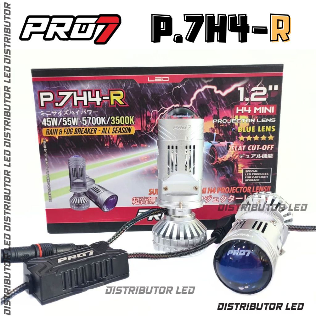 PRO7 H4-R MINI BILED PRO7 H4-R PNP H4