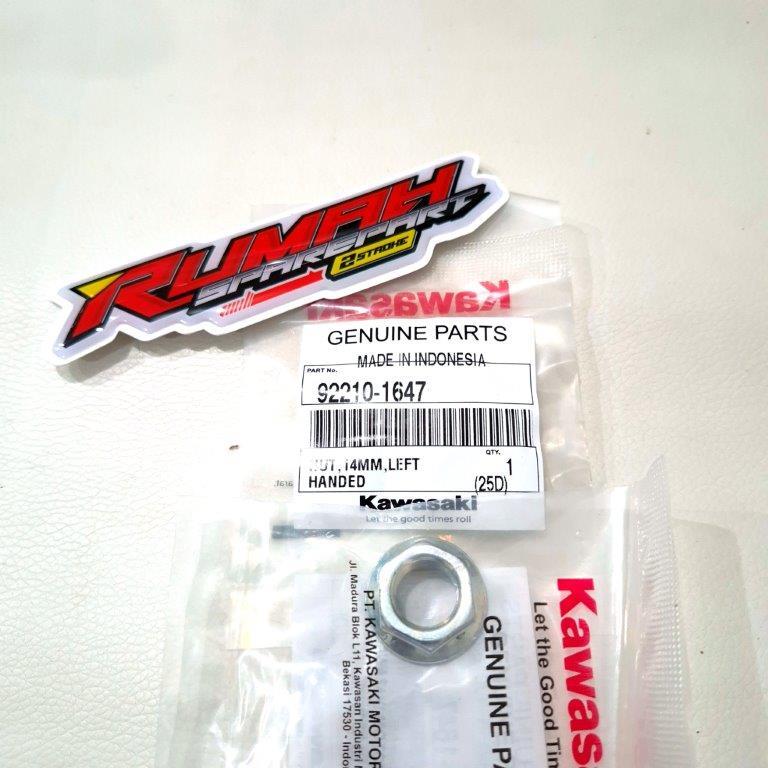 MUR DRAT KIRI MUR GIGI PRIMER KLX 140 150 MUR 14MM ORIGINAL KAWASAKI 92210-1647