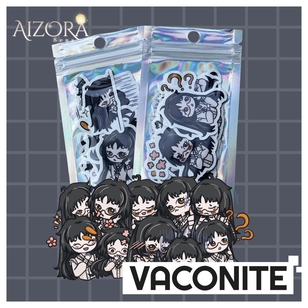 Sticker Pack Aizora Sena - Merchandise Aizora Sena Seri 1