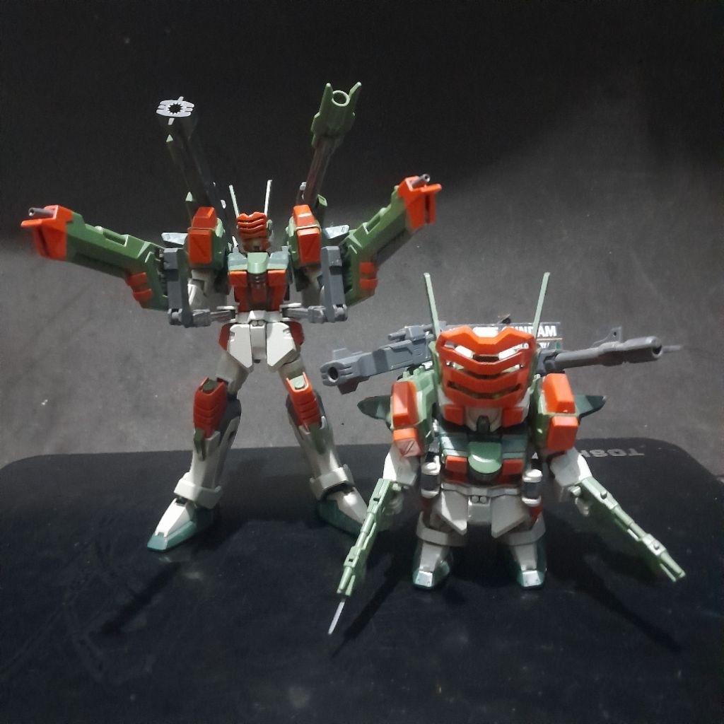 HG SD Verde Buster Bandai WYSWYG