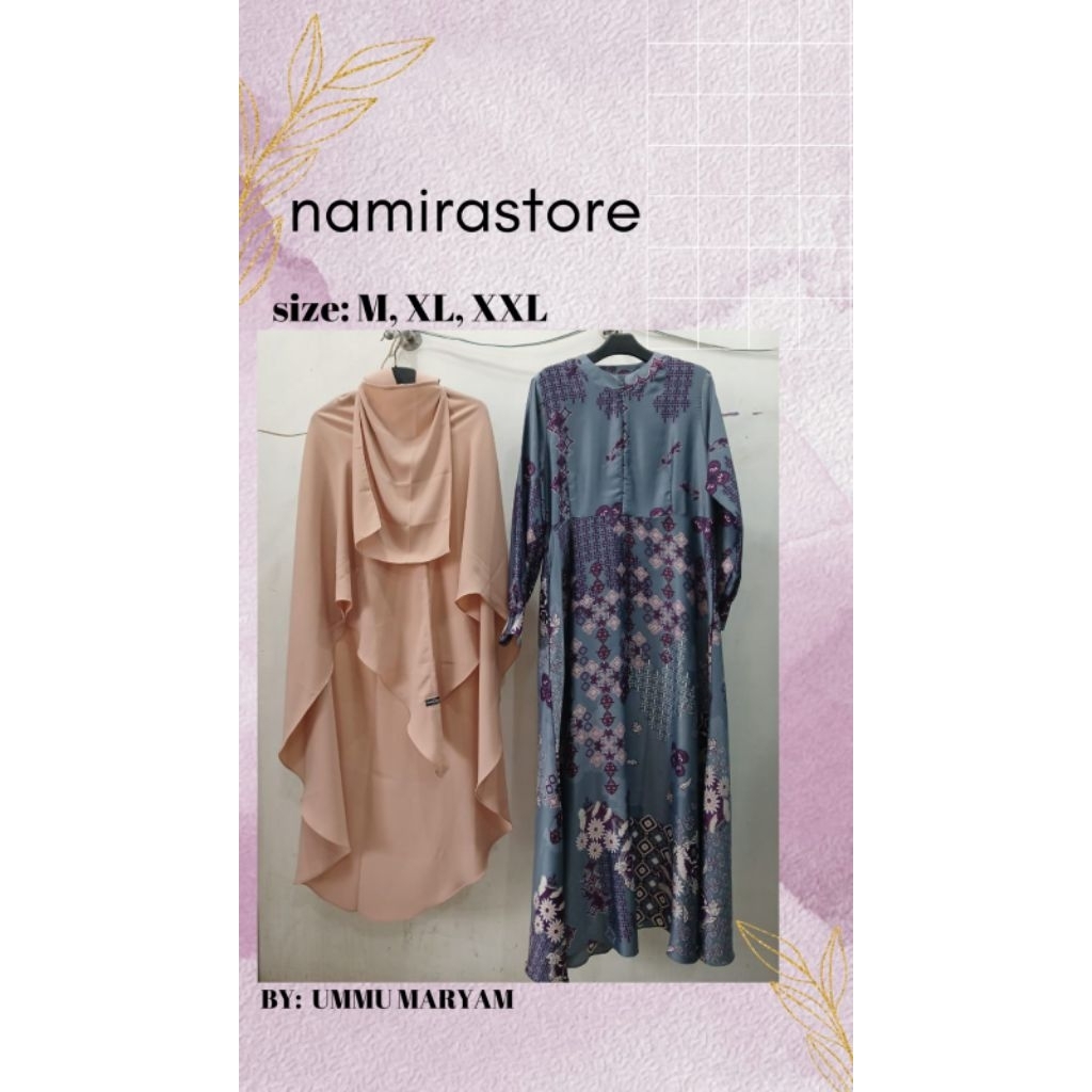 Couple Gamis Batik by UMMU MARYAM
