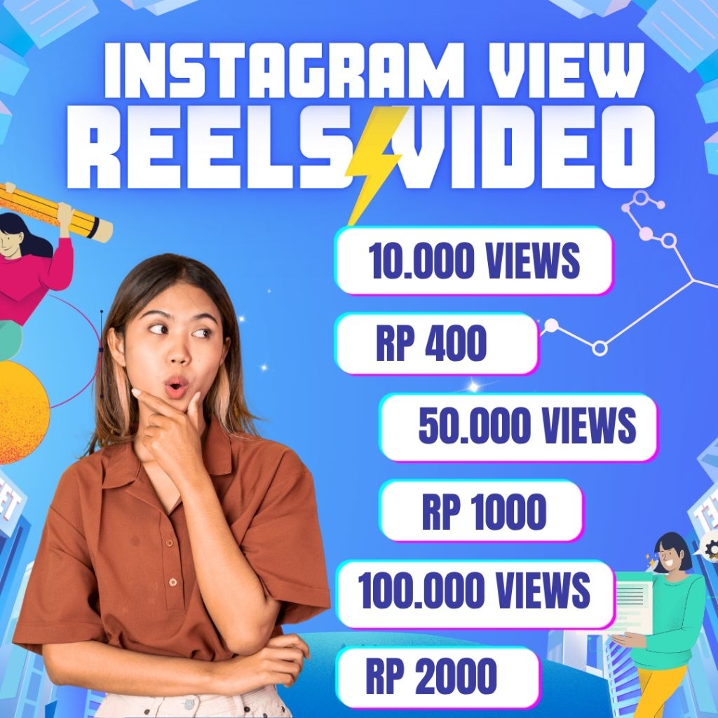 instagram Reels video views | video reels instagram views indo garansi bisa isi ulang proses cepat v