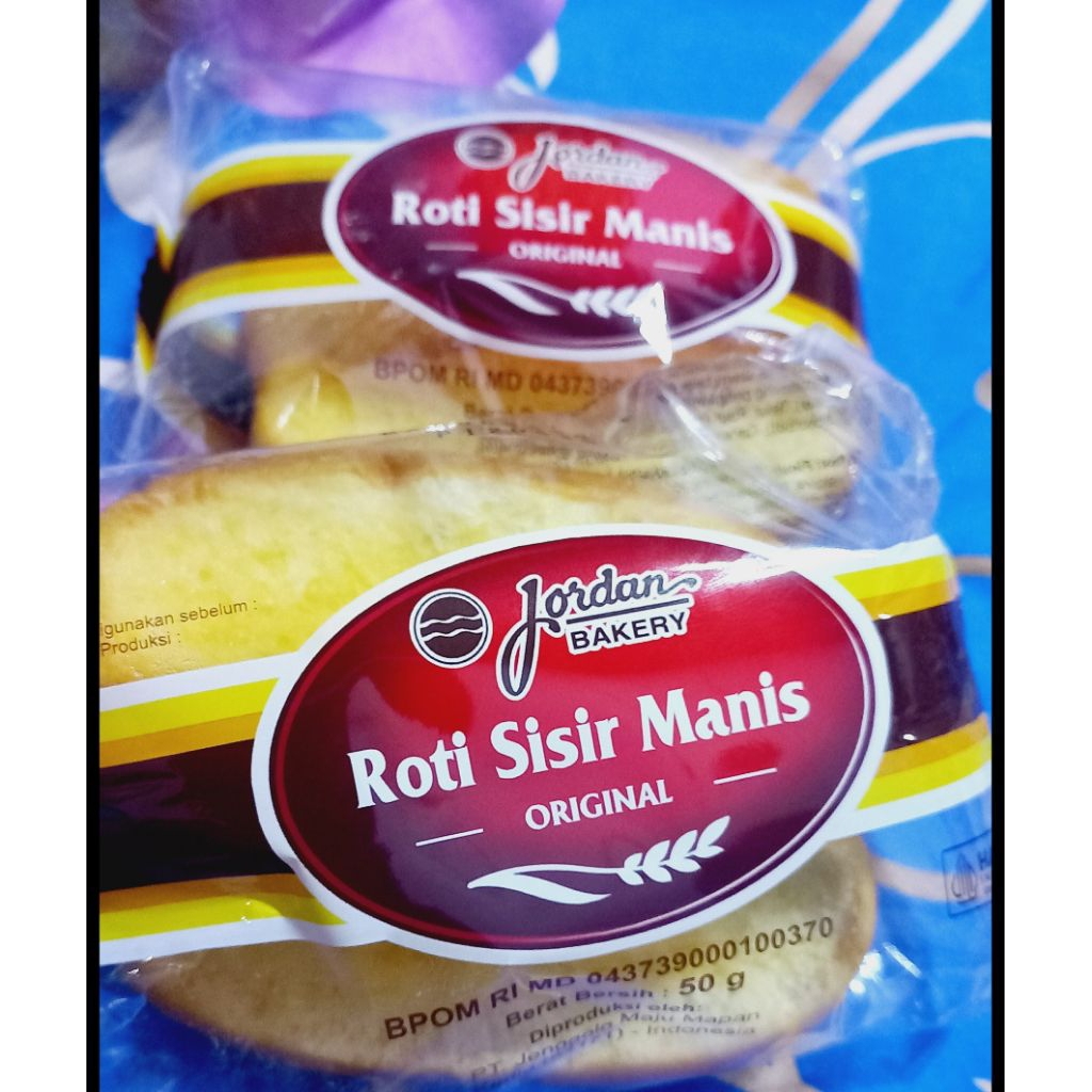 Roti sisir 50gr jordan bakery