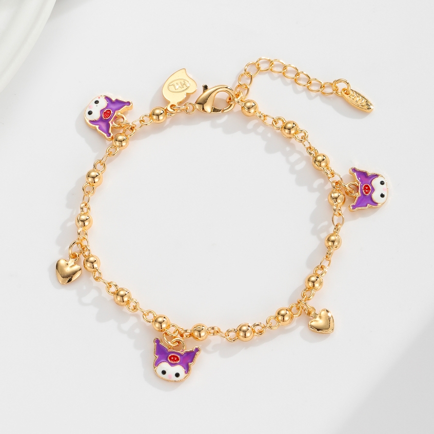 Hyl Jewelry 778B Gelang Anak Titanium Bangle Segar Bracelet Terbaru Perempuan Emas Bayi Muda Asli La