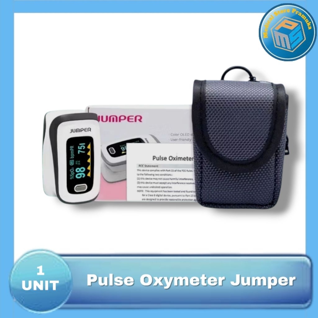 Pulse Oxymeter Jumper JPD 500 OLED  Finger Pulse Oxymeter  Saturasi Oksigen  Pulse Oksimeter