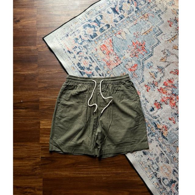 Spao Relaxed Shortpants, Moss Green