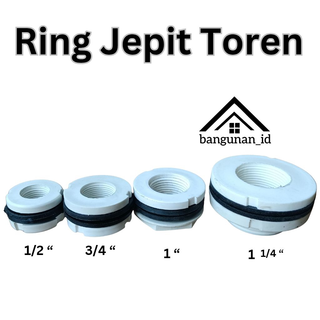 Ring Toren drat jepit toren plastik Mur Toren Tandon Air 2 murah