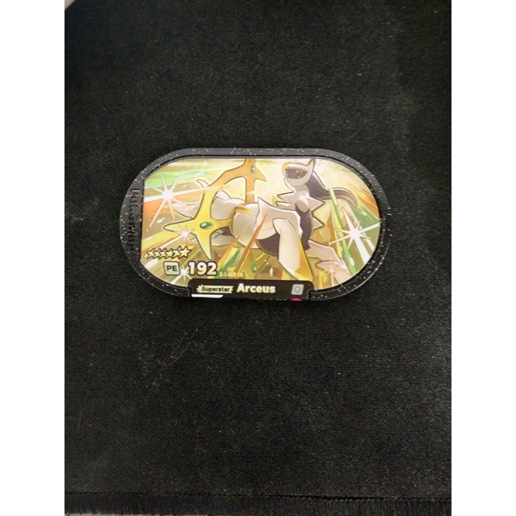 Pokemom Mezastar Mezatag Arceus Bintang 6 (Superstar)