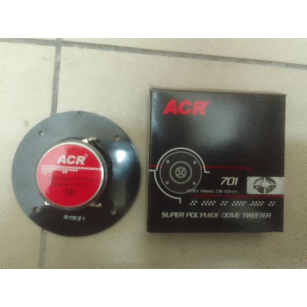 TWEETER MAGNET 701 ACR SUPER POLYMIDE DOME TWEETER ACR ORIGINAL