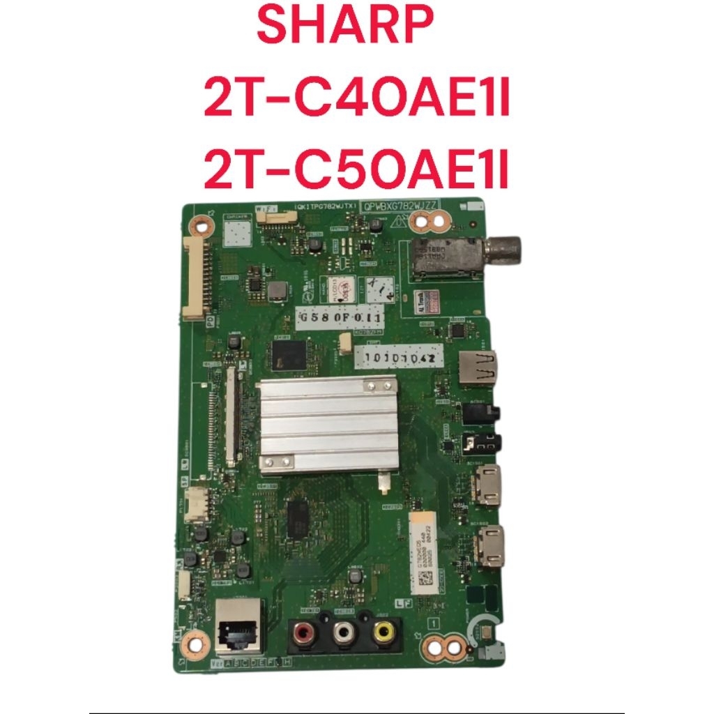 MB MAINBOARD TV SHARP 50AE1I 2T-C50AE1 2T-C40AE1I 40AE ORIGINAL SMART TV SHARP