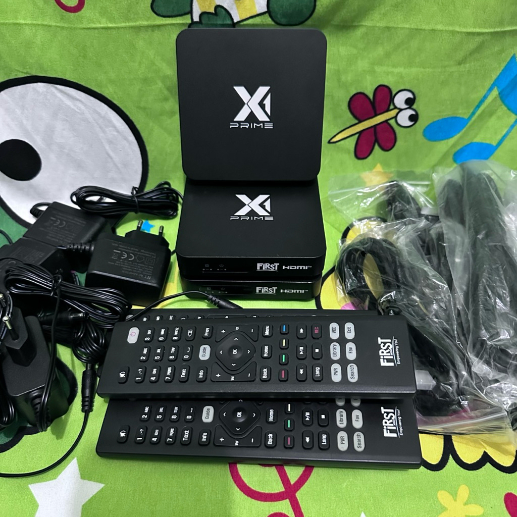 STB X1 Prime i android 11 ORI Fulset Remot Biasa