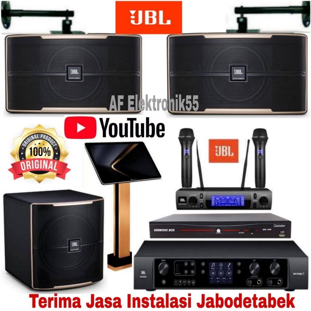 Paket Sound Karaoke JBL Subwofer JBL Full JBL Original