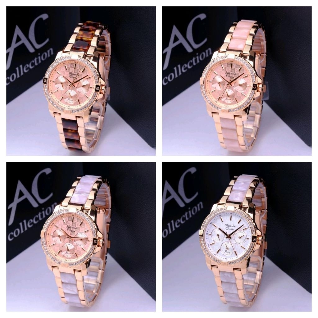 JAM TANGAN WANITA ALEXANDER CRISTIE AC 6141 / AC 2796 / AC 2B23/AC 2B61/ AC 2B67/ AC 2B82 / AC 2B78 