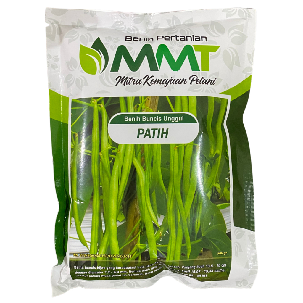 Benih Buncis Unggul PATIH 500 Gram Benih Merdeka Tani