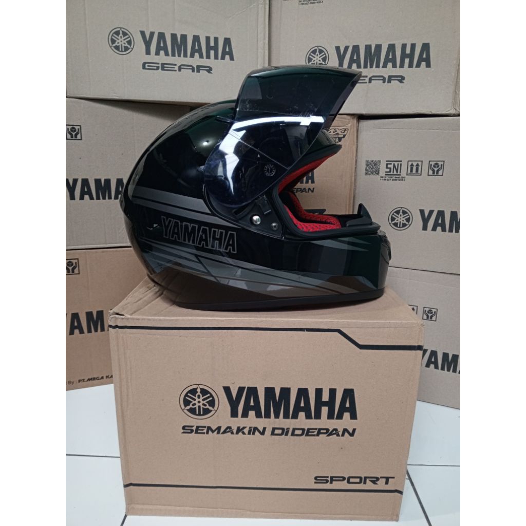 HELM ORIGINAL YAMAHA STD  FULL FACE TOURING PRIA WANITA