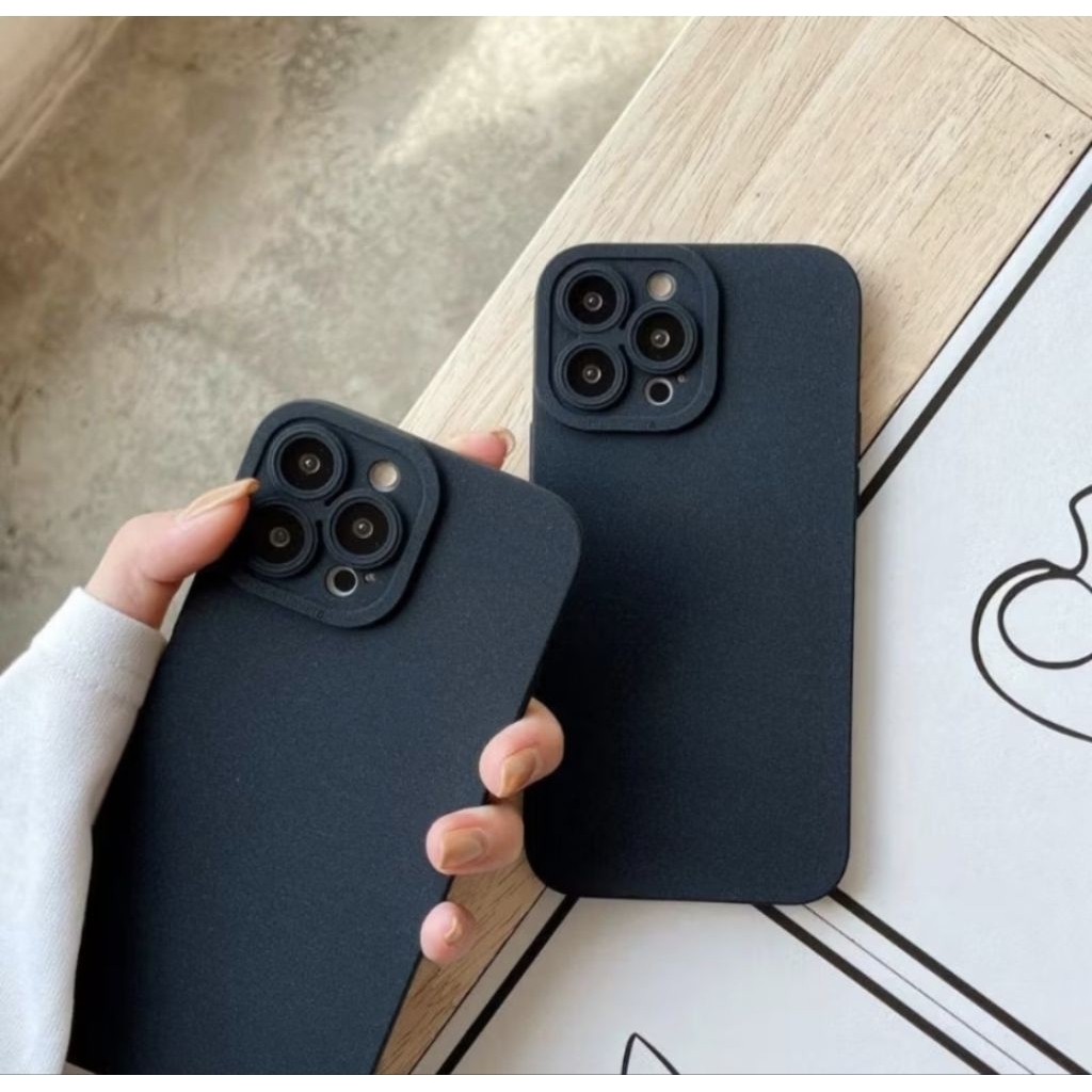 Silikon black Softcase Pro Camera REDMI 8/ REDMI 8A/ REDMI 8A PRO CASE MACARON HITAM