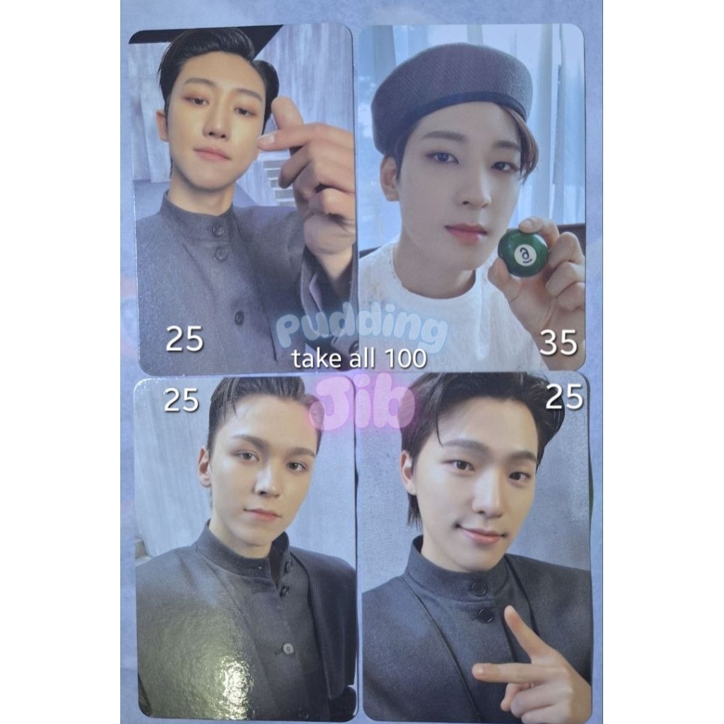 Photocard Seventeen Your Choice Face the Sun Wonwoo Vernon The8 Dino