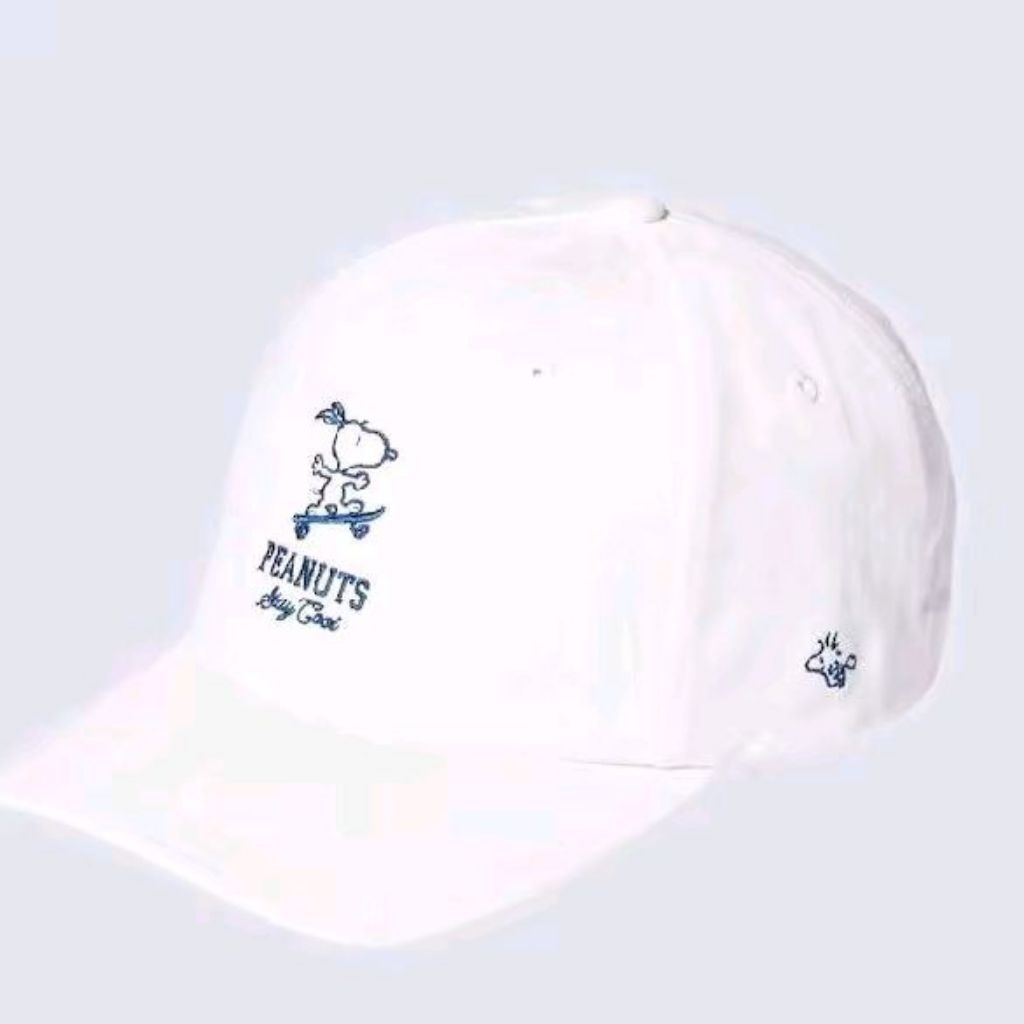 Snoopy Peanuts Baseball Cap Anti UV (52-54cm) Topi Snoopy Peanuts Ready New