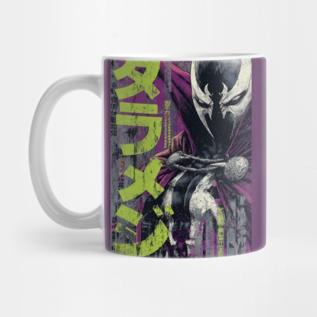 Hell Spawn Vintage Japanese Magazine Cover - Spawn Tea Mug