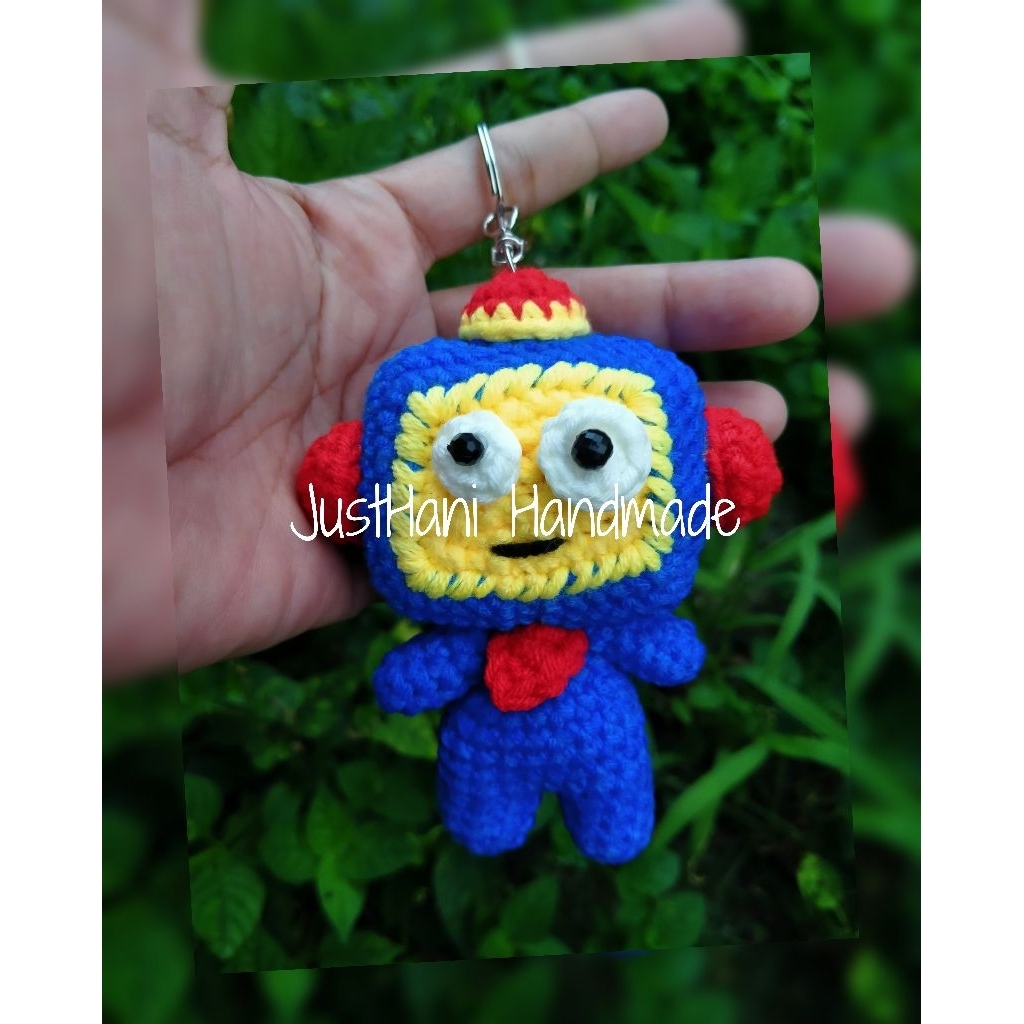 Amigurumi Hikun, Gantungan Kunci Rajutan Hikun