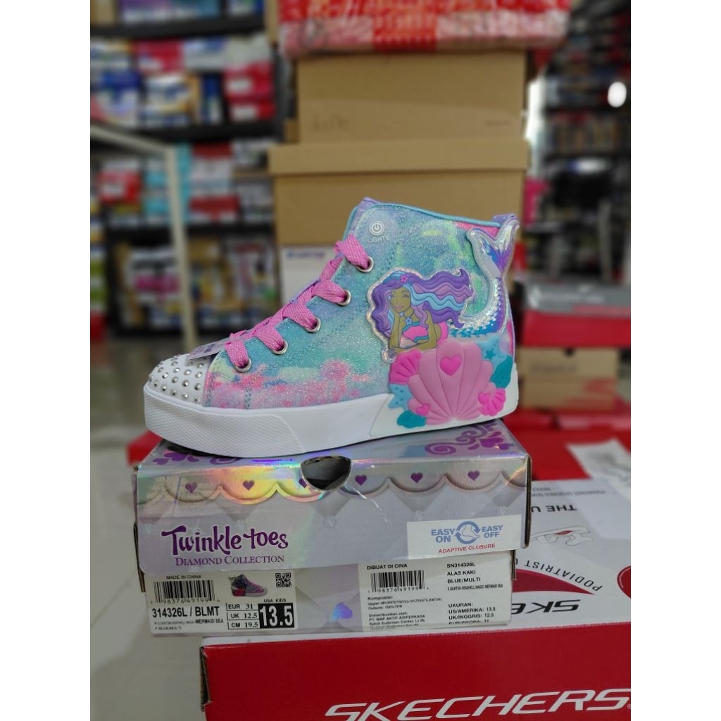 SKECHERS Slights Twinkle Toes Sepatu Baby