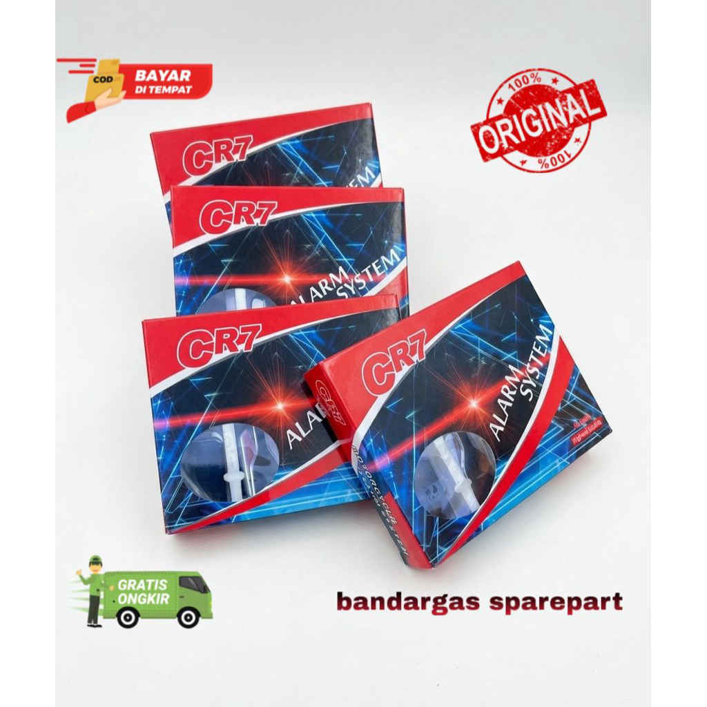 Remot alarm motor anti maling universal (baru)