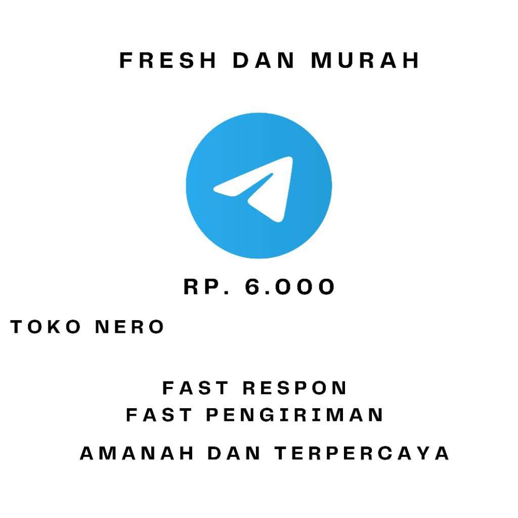 AKUN TELEGRAM INDONESIA AKTIF DAN FRESH TENTUNYA MURAH MURAH DAN TERJANGKAU