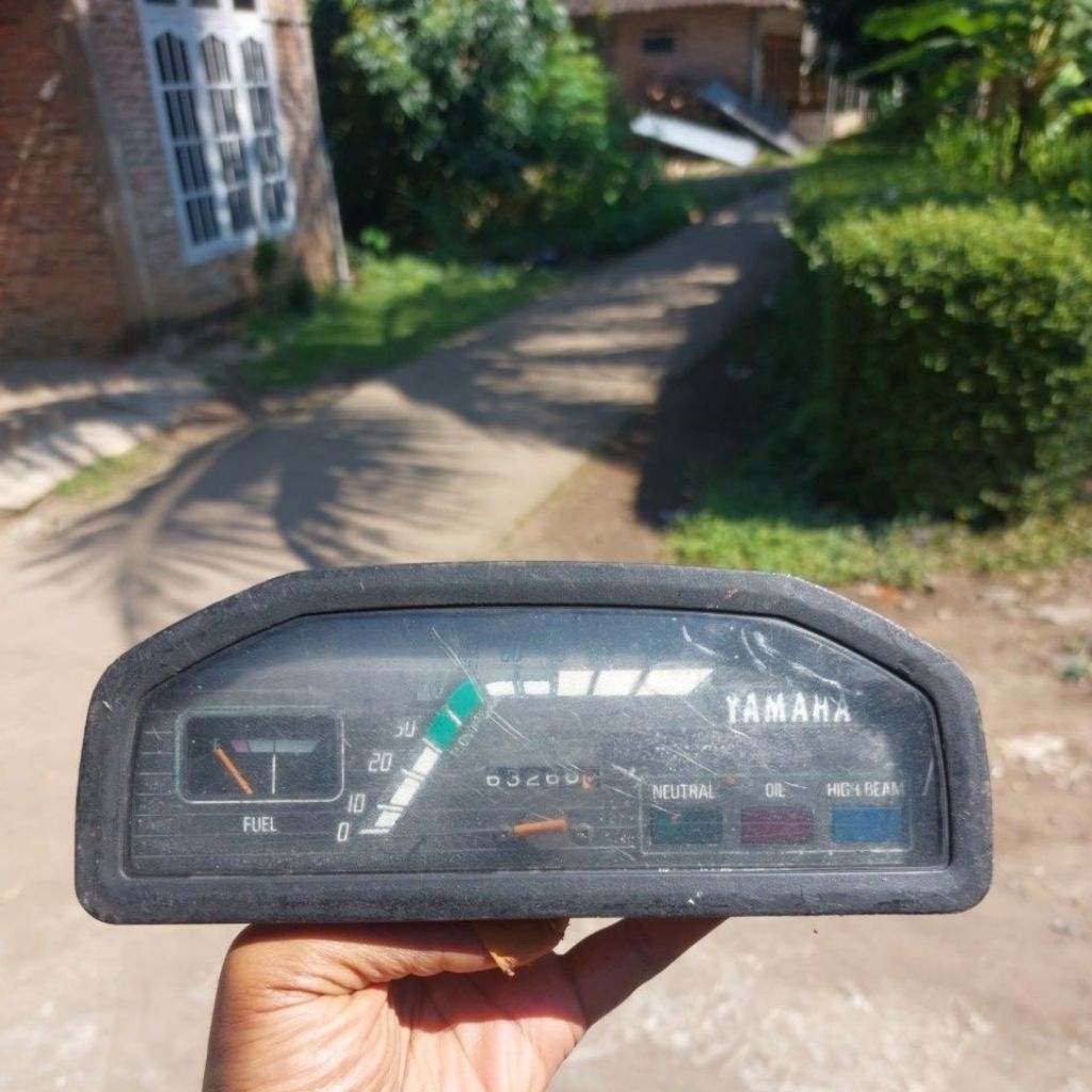 Spidometer Spedometer Yamaha V80 Robot Original Bahan