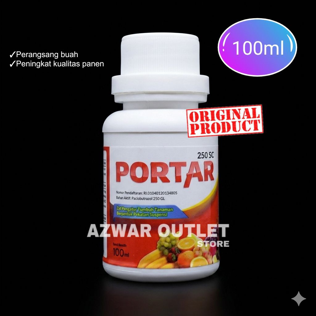 Portar 100ml | zat pengatur tumbuh (ZPT) paclobutrazol untuk tanaman