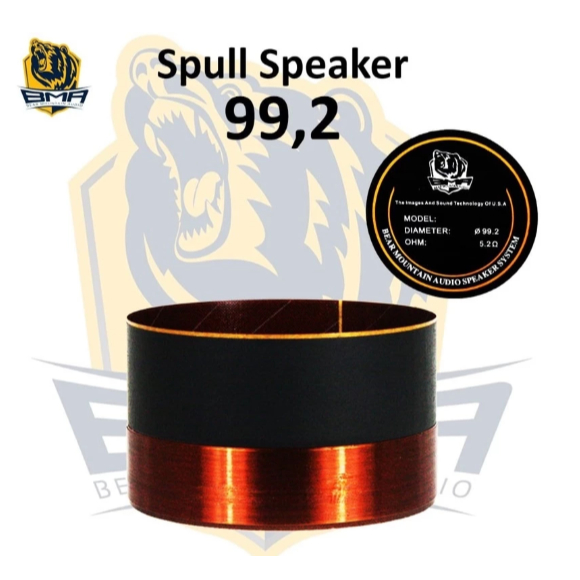 Spool Voice Coil BMA 4 Inch 99.2mm Spul Speaker 18" 21"  Subwoofer Daya Besar Original Recone