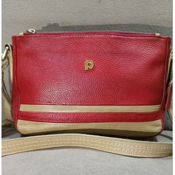 TAS SELEMPANG PAPILLON SEKEN WARNA MERAH MULUS BANGET