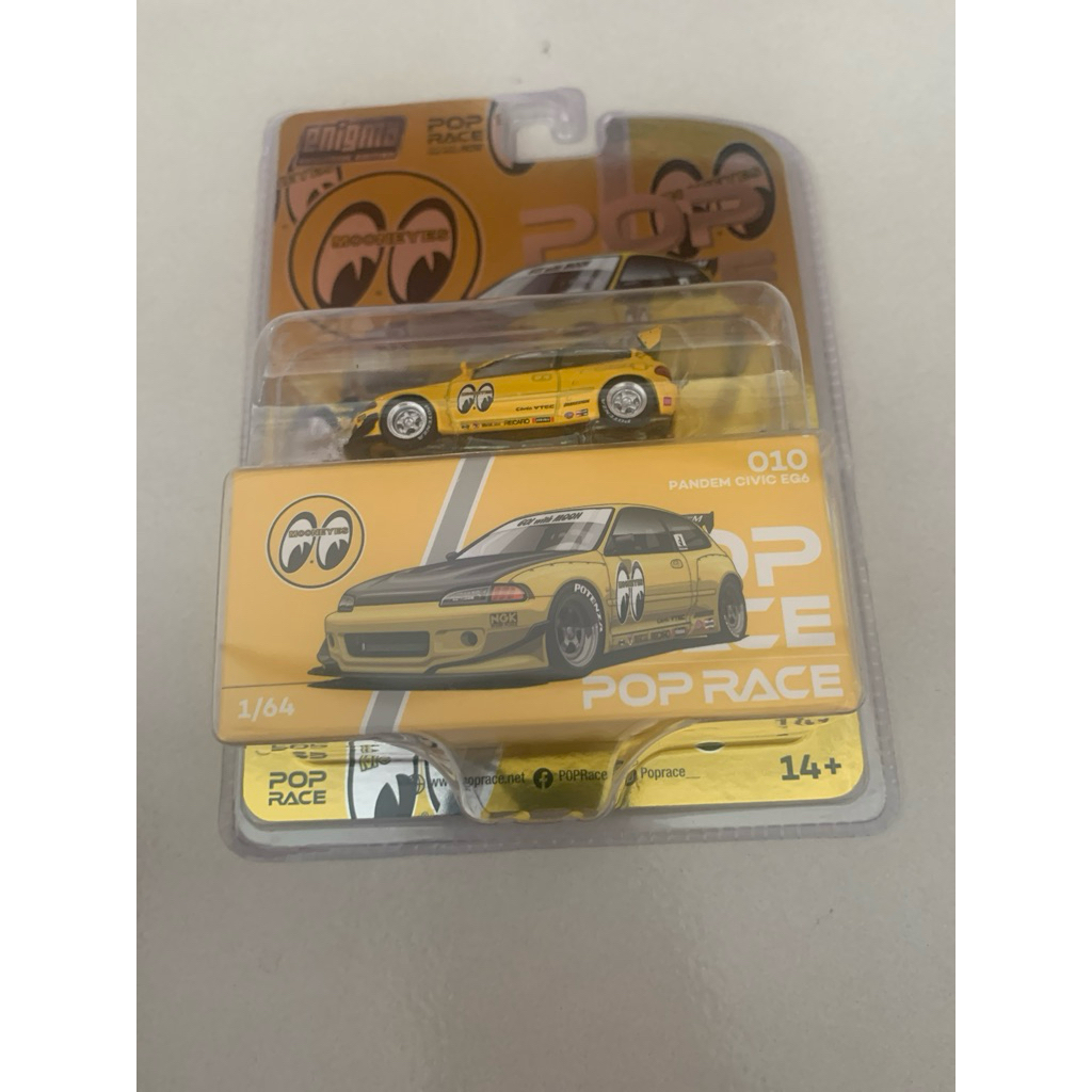 Pop Race - Enigma Exclusive Edition Pandem Civic Eg 6 MoonEyes