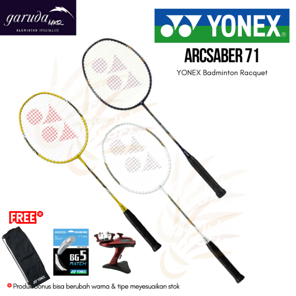 Raket Bulutangkis Yonex Arcsaber 71 Light Rudy Hartono Series / Yonex Arcsaber 71