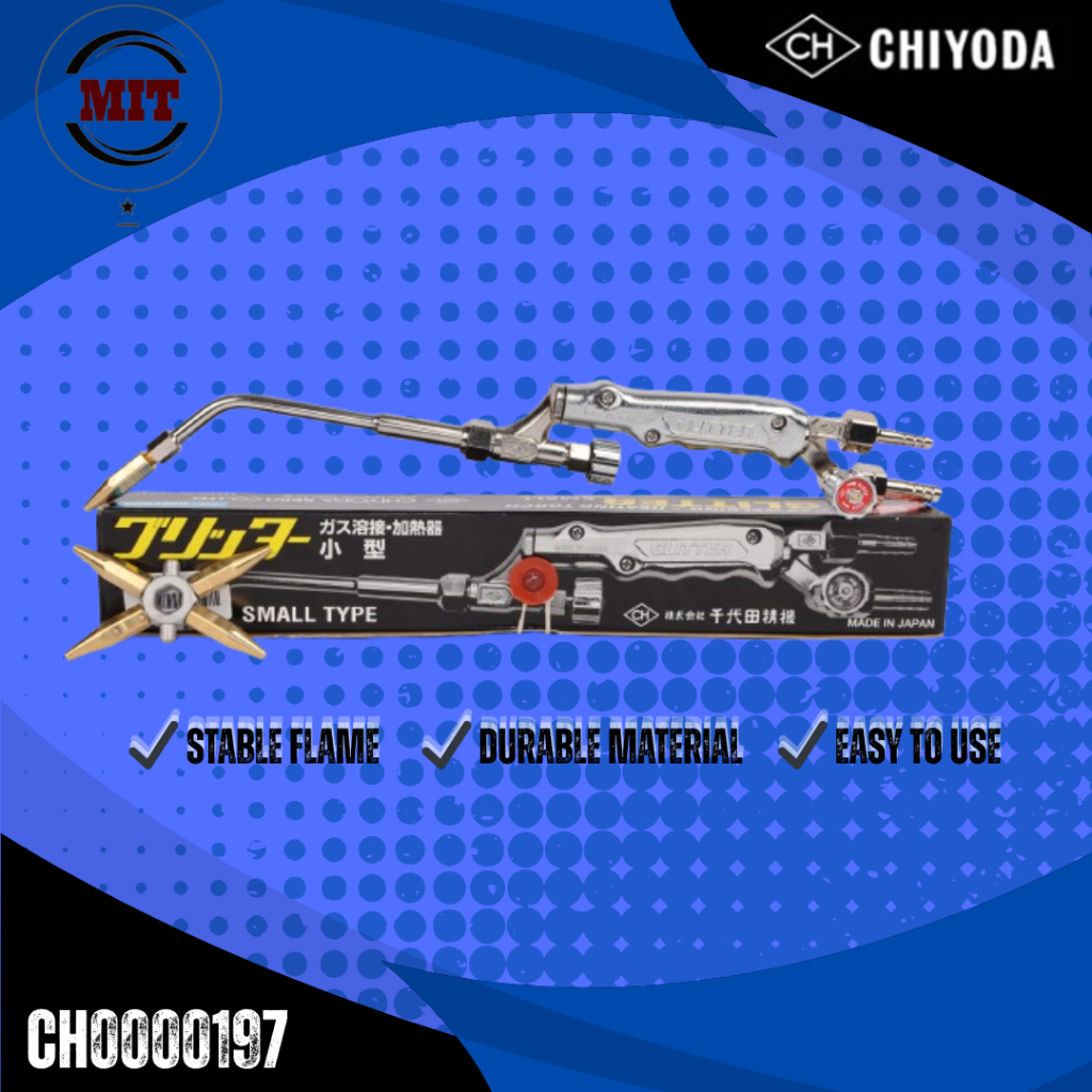 Glitter Gas Welding Torch Set WS Chiyoda For Acetylene #CH0000197