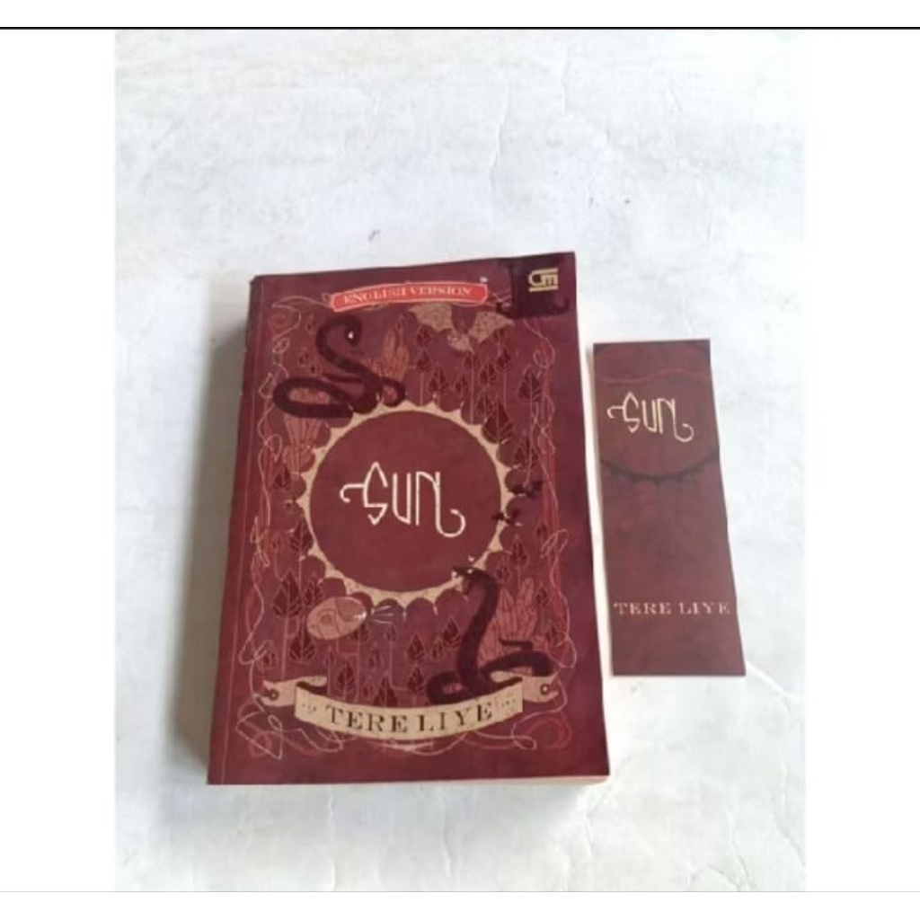 preloved novel SUN tere liye matahari tere liye english version eng ver original