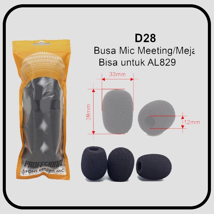 BUSA MICROPHONE JEPIT / BUSA MIC BANDO / BUSA MICROPHONE HEADSET D - PA