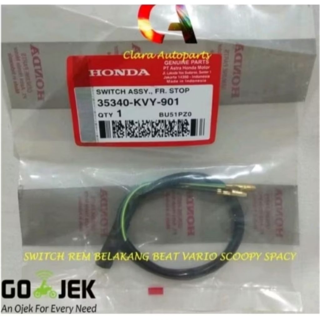SWITCH REM BELAKANG BEAT KARBU,VARIO KARBU,SPECCY KARBU,SCOPPY KARBU.