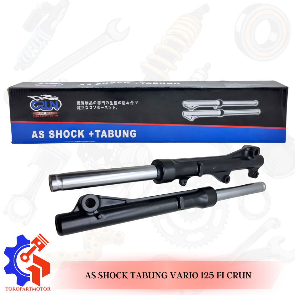 AS SHOCK DEPAN PLUS TABUNG PIPA SHOCK SHOK SKOK TABUNG SHOCKBREAKER DEPAN KOMPLIT VARIO 125 FI / BEA